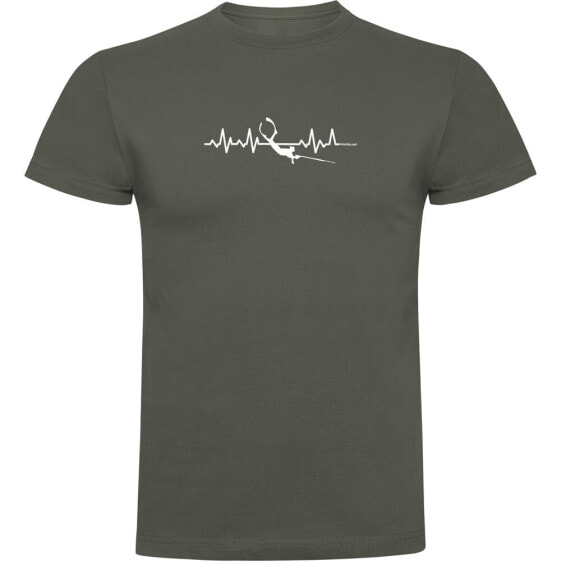 KRUSKIS Spearfishing Heartbeat short sleeve T-shirt