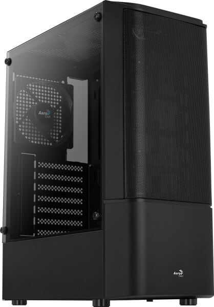 AEROCOOL ADVANCED TECHNOLOGIES Aerocool Quantum Mesh - Midi Tower - PC - Black - ATX - micro ATX - Mini-ITX - Acrylonitrile butadiene styrene (ABS) - SPCC - Steel - Gaming