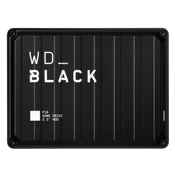 WD_BLACK P10 Game Drive - 4000 GB - 2.5" - 3.2 Gen 1 (3.1 Gen 1) - Black