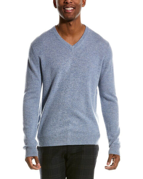 Magaschoni Tipped Cashmere Sweater Men's Grey S