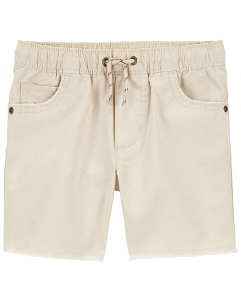 Toddler Pull-On Poplin Shorts 5T