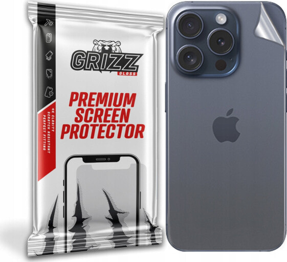 GrizzGlass Folia na tył GrizzGlass SatinSkin do Grizz do Apple iPhone 15 Pro