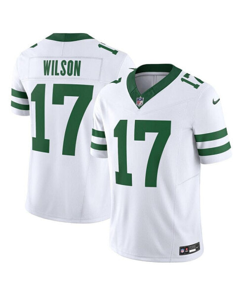 Men's Garrett Wilson White New York Jets Legacy Vapor F.U.S.E. Limited Jersey