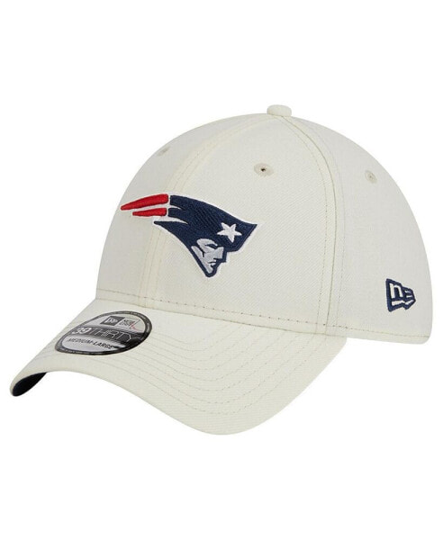 Men's Cream New England Patriots Classic 39THIRTY Flex Hat