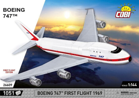 Сборная модель Boeing 747 First Flight от Cobi