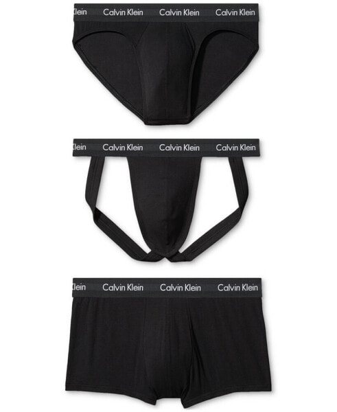 Белье мужское Calvin Klein Modern Cotton Stretch Pride 3 шт. разные цвета