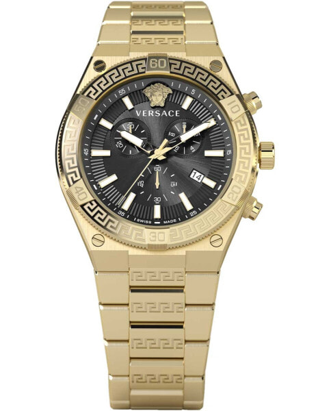 Versace VESO00922 Mens Watch Sport Greca Chrono 46mm 5ATM