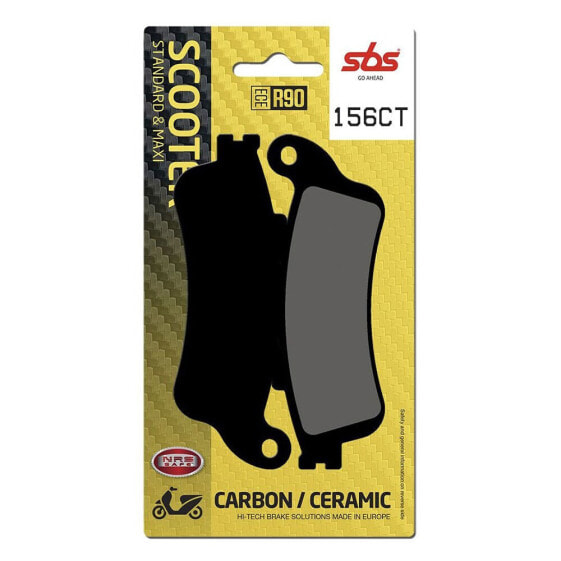 SBS Hi-Tech 156CT Carbon Ceramic Brake Pads