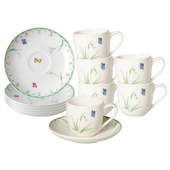 Espresso-Set Colourful Spring 12-teilig