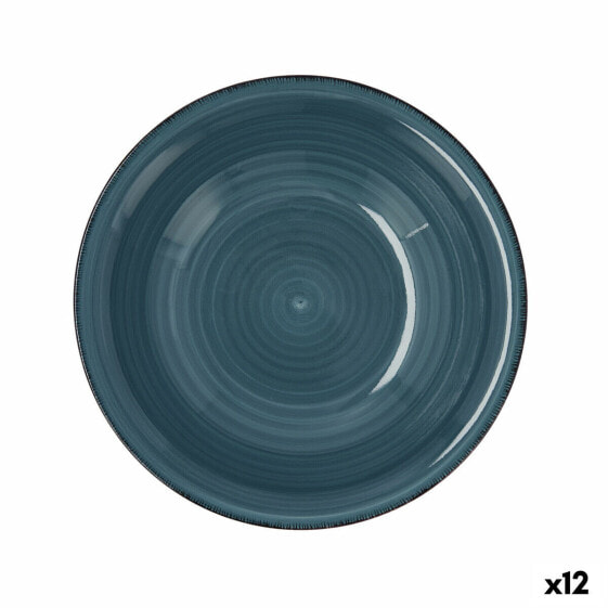 Глубокое блюдо Quid Vita Керамика Синий (ø 21,5 cm) (12 штук)