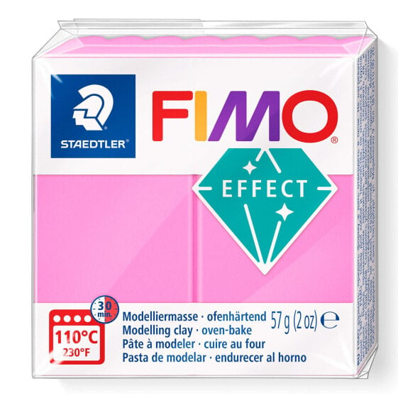 STAEDTLER FIMO 8010 - Modeling clay - Fuchsia - Adult - 1 pc(s) - Neon fuchsia - 1 colours