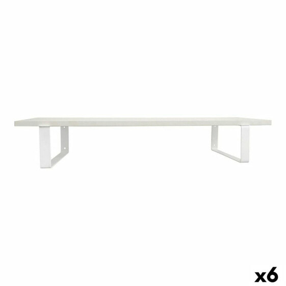 Полки Confortime Белый Деревянный MDF 80 x 23,5 x 1,5 cm (6 штук)