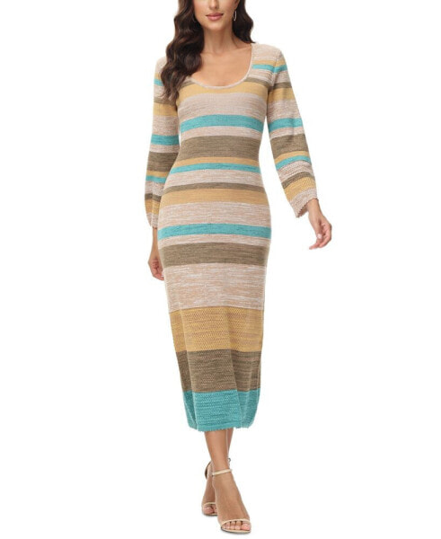 Women's Scoop-Neck Maxi Dress