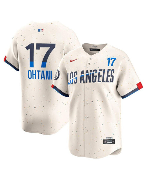 Men's Cream Los Angeles Dodgers Shohei Ohtani 2024 City Connect Limited Player Jersey