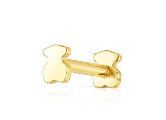 Basics 1003727800 gold piercing earring