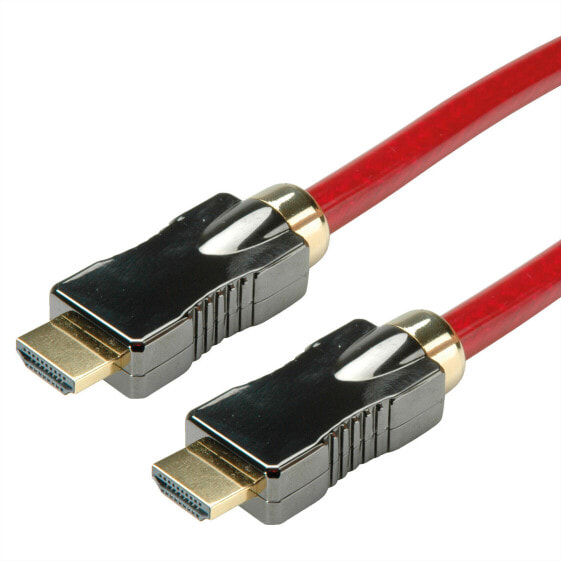 ROLINE 11.04.5902 - 2 m - HDMI Type A (Standard) - HDMI Type A (Standard) - 7680 x 4320 pixels - Red