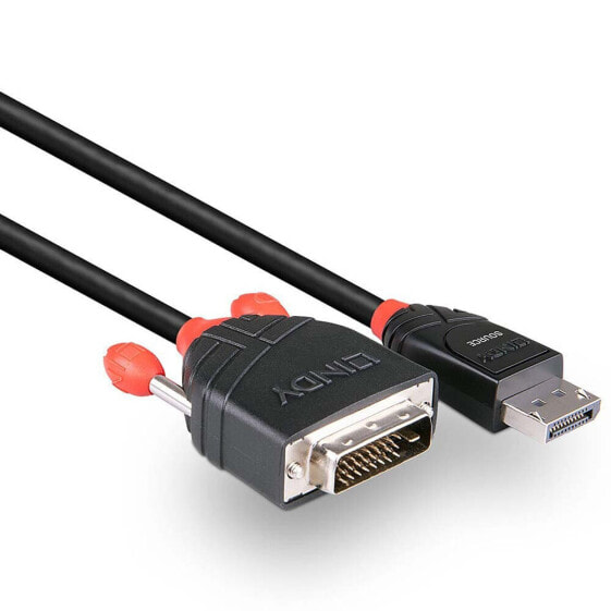 LINDY DisplayPort To dvi cable 0.5 m