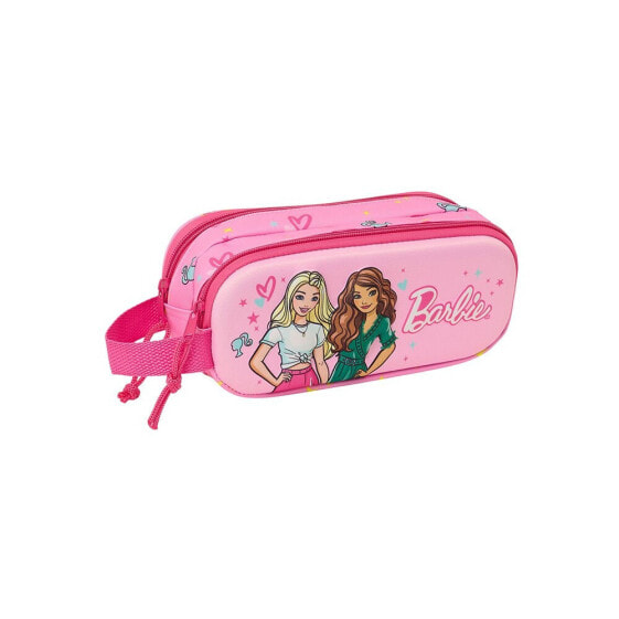 SAFTA Barbie 3D Double pencil case