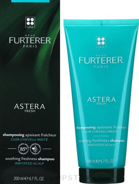 Beruhigendes Shampoo für gereizte und juckende Kopfhaut - Rene Furterer Astera Fresh Soothing Freshness Shampoo 200 ml