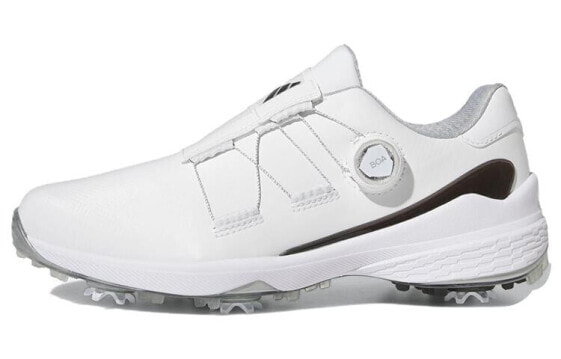 Мужские кроссовки adidas ZG23 BOA Lightstrike Golf Shoes (Белые)