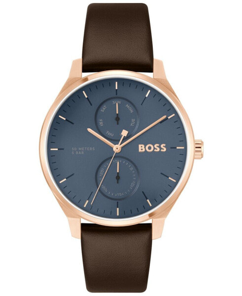 Часы Hugo Boss Tyler Brown Leather