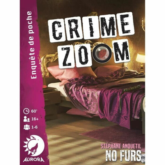 Настольная игра Asmodee Crime Zoom : No Furs (FR) без мехов (FR)