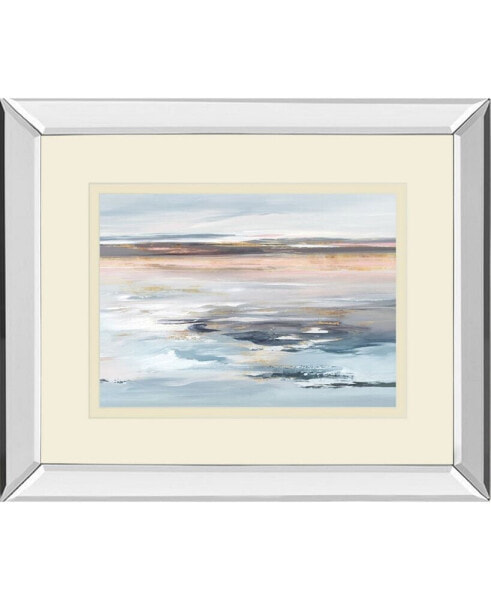 Beyond The Sea by Valeria Mravyan Mirror Framed Print Wall Art, 34" x 40"