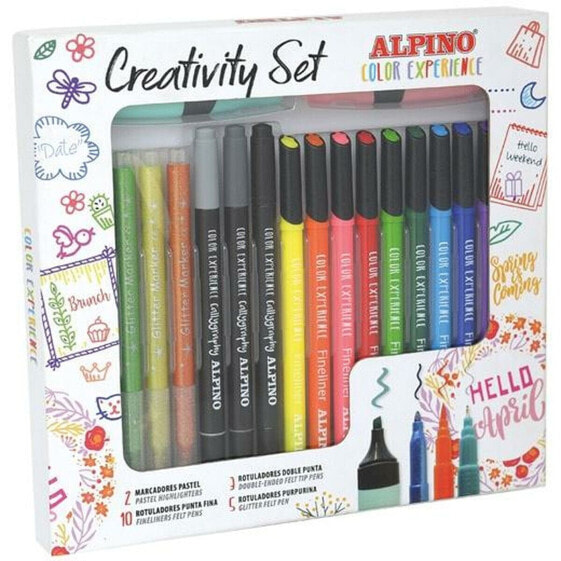 Набор маркеров Alpino Color Experience 20 Предметы Разноцветный