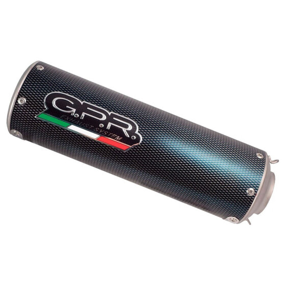 GPR EXHAUST SYSTEMS M3 Poppy Voge Brivido 500 R 21-22 Ref:VO.1.RACE.M3.PP Not Homologated Carbon&Stainless Steel Slip On Muffler