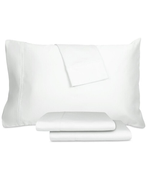 Percale Solid 4-Pc. Sheet Set, Queen