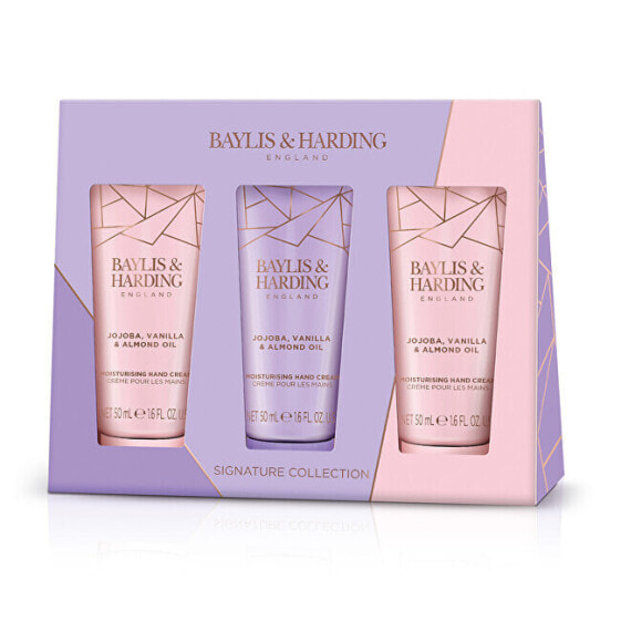 Gift set of hand creams Jojoba & Vanilla 3 x 50 ml