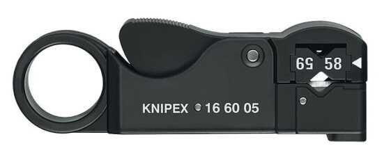 Инструмент для снятия изоляции с концентрических / антенных кабелей Knipex