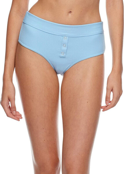 Body Glove Women's 238550 Ibiza Retro Bikini Bottom Blue Swimwear Size L