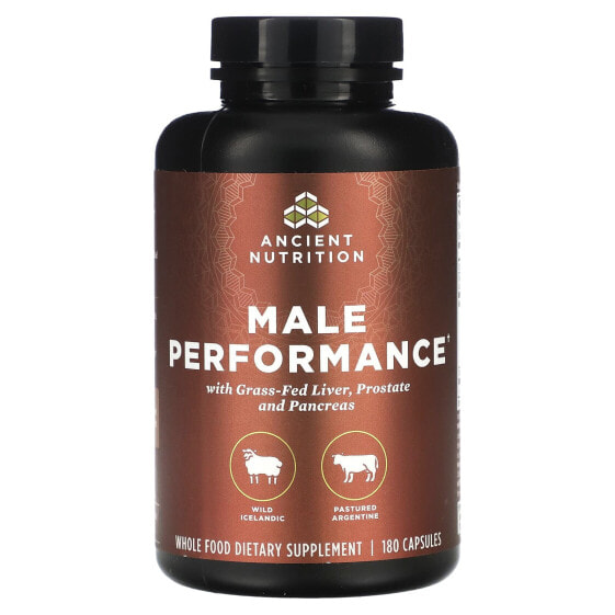 Dr. Axe / Ancient Nutrition, Male Performance, 180 капсул
