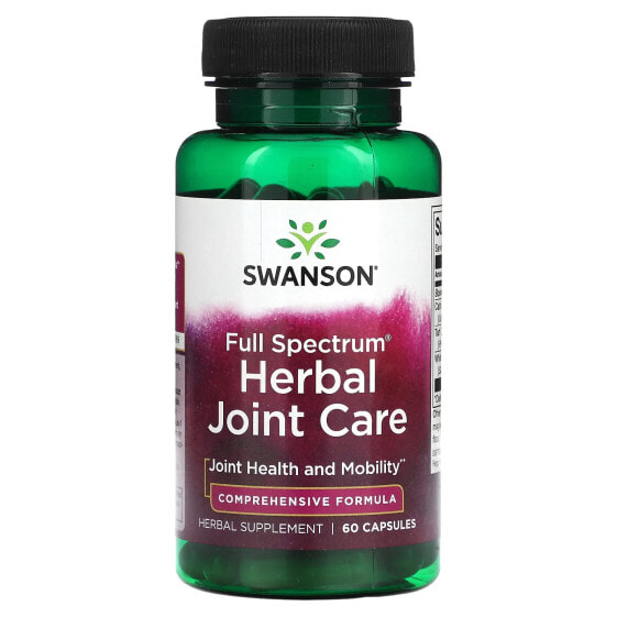 Суставы Herbal Joint Care 60 капсул Swanson