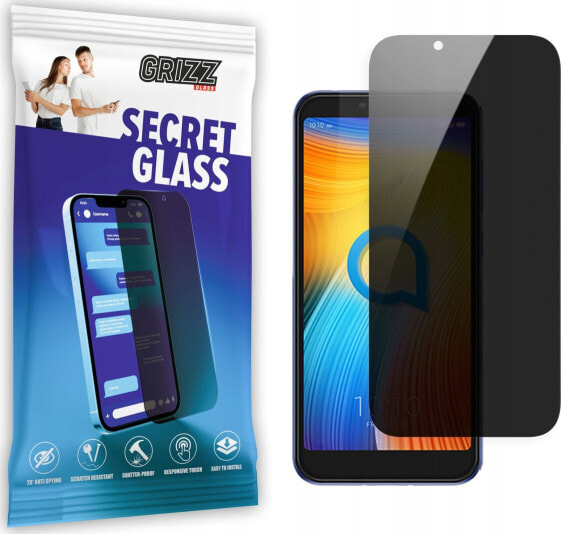 GrizzGlass Szkło prywatyzujące GrizzGlass SecretGlass do Alcatel 1C 2019