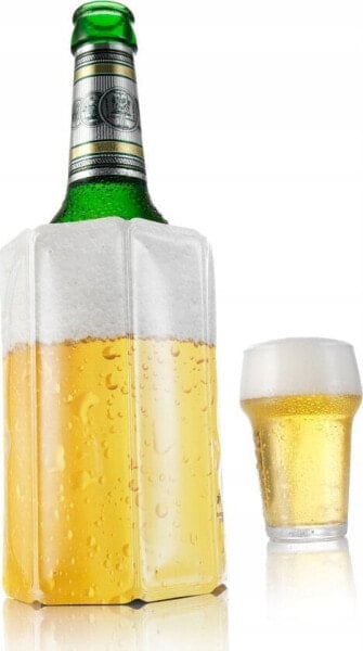 Vacu Vin Vacu Vin Active Beer Cooler, Glass bottle, Beer, White, Yellow, Image, 5 min, 1 pc(s)