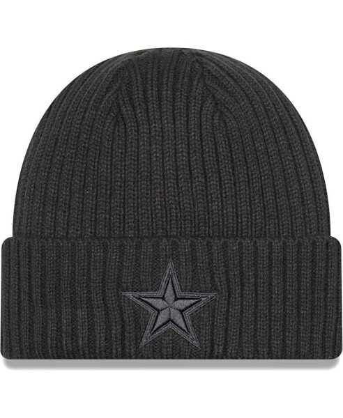 Preschool Boys and Girls Graphite Dallas Cowboys Core Classic Cuffed Knit Hat