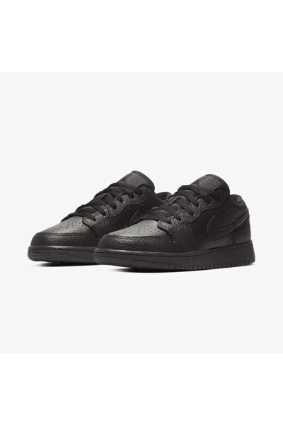 Кроссовки Nike Air Jordan 1 Low из выделанной кожи черного цвета
