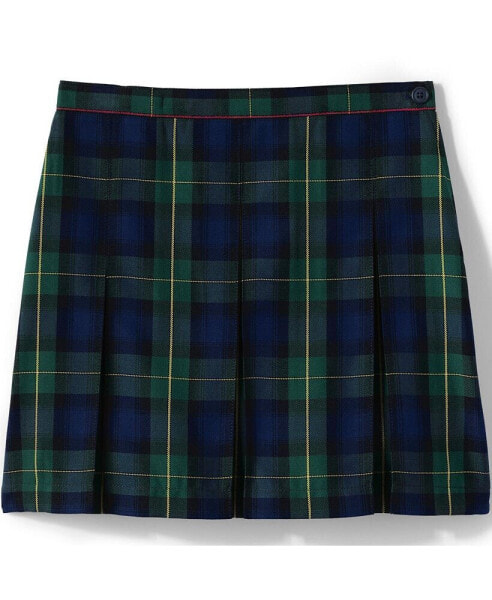 Юбка Lands' End Plaid Box Pleat