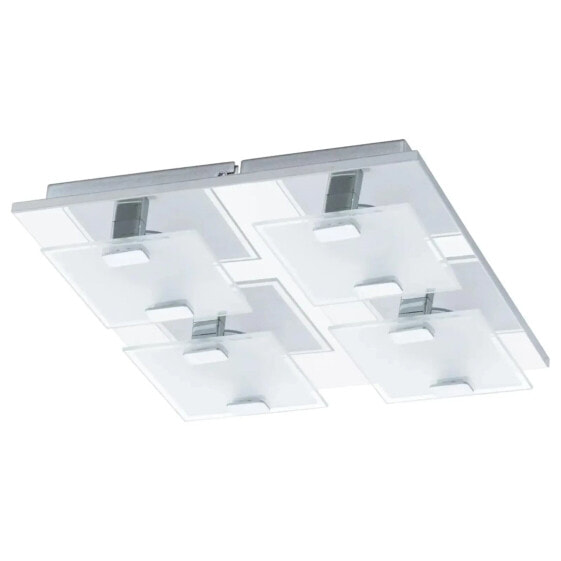 Настенный светильник EGLO A-271627 Design Chrom-Transparent-Weiß 4 x 2,5 Вт LED 180 лм 3000K 1,67 кг 270x270x65 мм