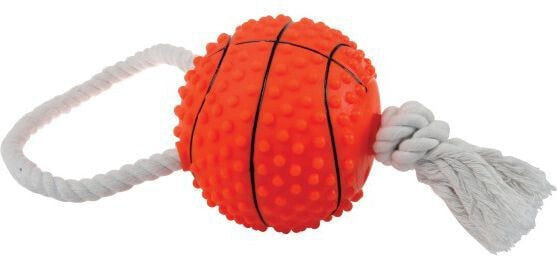 Игрушка для собак Zolux мяч для баскетбола со шнурком