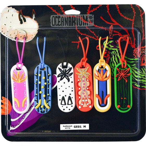 OCEANARIUM Nudibranch Key Ring 6 Units