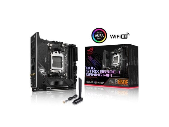 ASUS ROG STRIX B650E-I GAMING WIFI 6E Socket AM5 (LGA 1718) Ryzen 7000 Mini-ITX