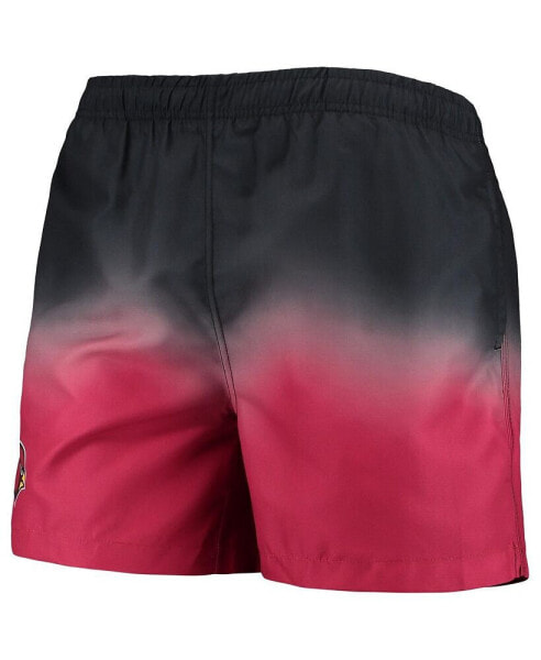 Men's Cardinal, Arizona Cardinals Dip-Dye Swim Shorts FOCO Цвет