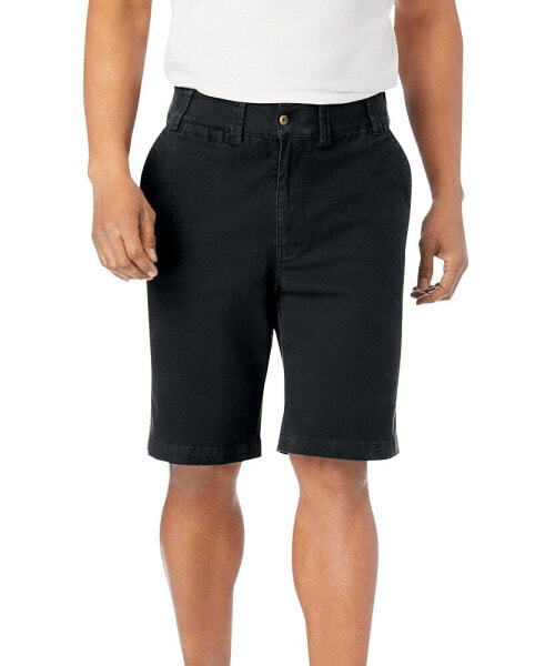 Big & Tall 10" Flex Full-Elastic Waist Chino Shorts