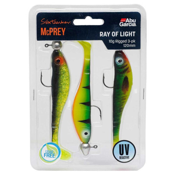 ABU GARCIA McPrey Rigged Ray of Light Soft Lure 22g 120 mm 3 units