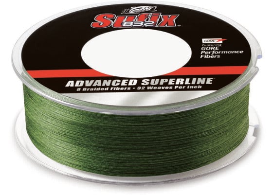 Sufix 832 Braid Fishing Line | Lo-Vis Green | 20 lb | 600 yd