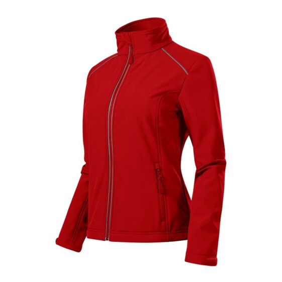 Куртка Malfini Softshell Jacket Valley W MLI-53707, красная, спортивная