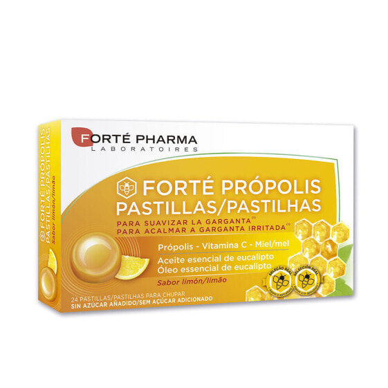 Пастилки лимонные Forte Pharma Forte Прополис 24 шт